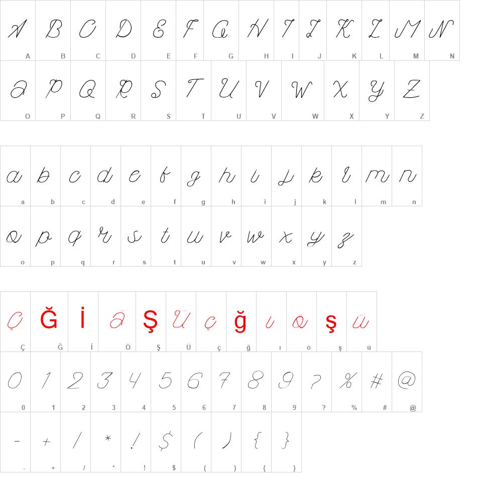 Kanuda  font