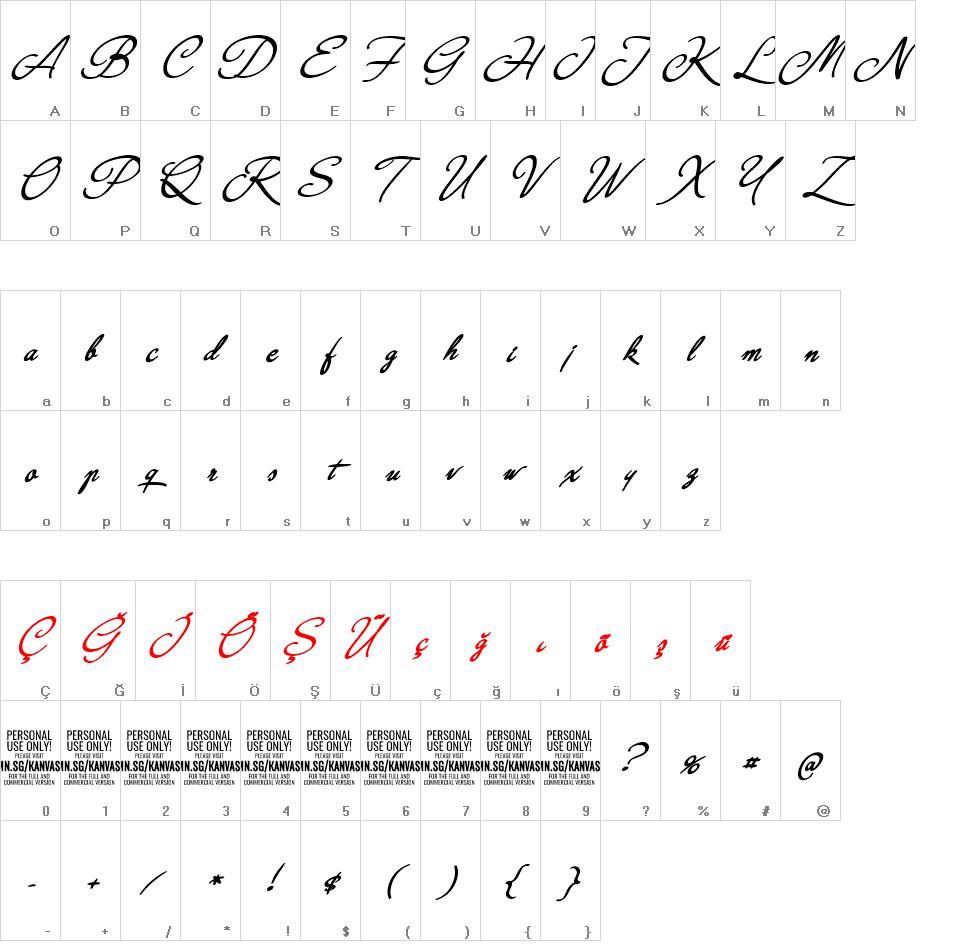 Kanvas font