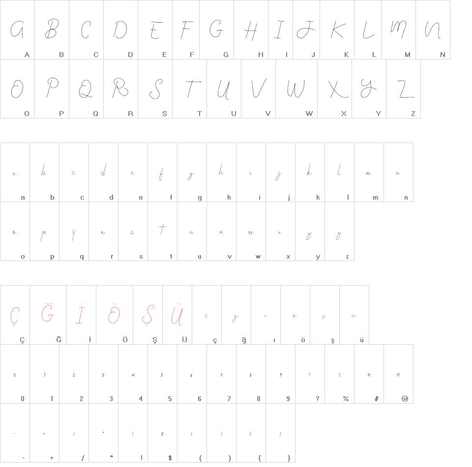 Kanya font