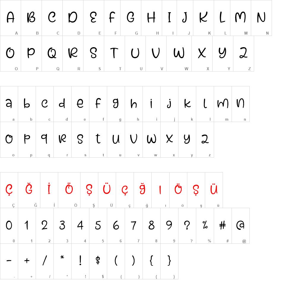 Kaylonick font