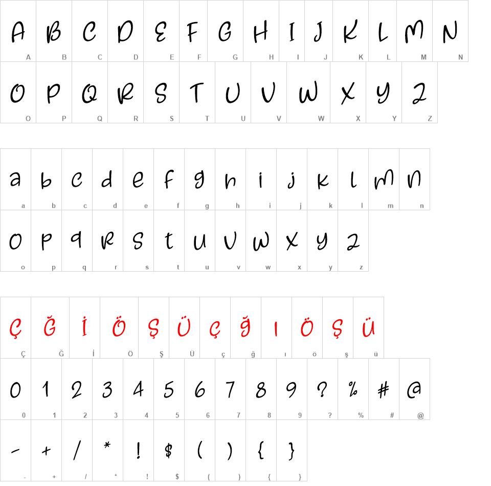 Kayskew October Eleven font