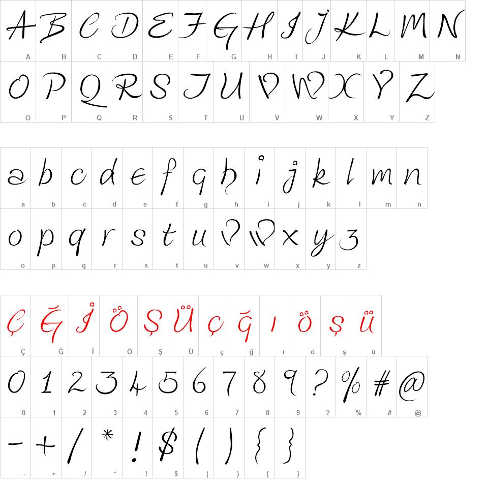 Kingthings Wrote font