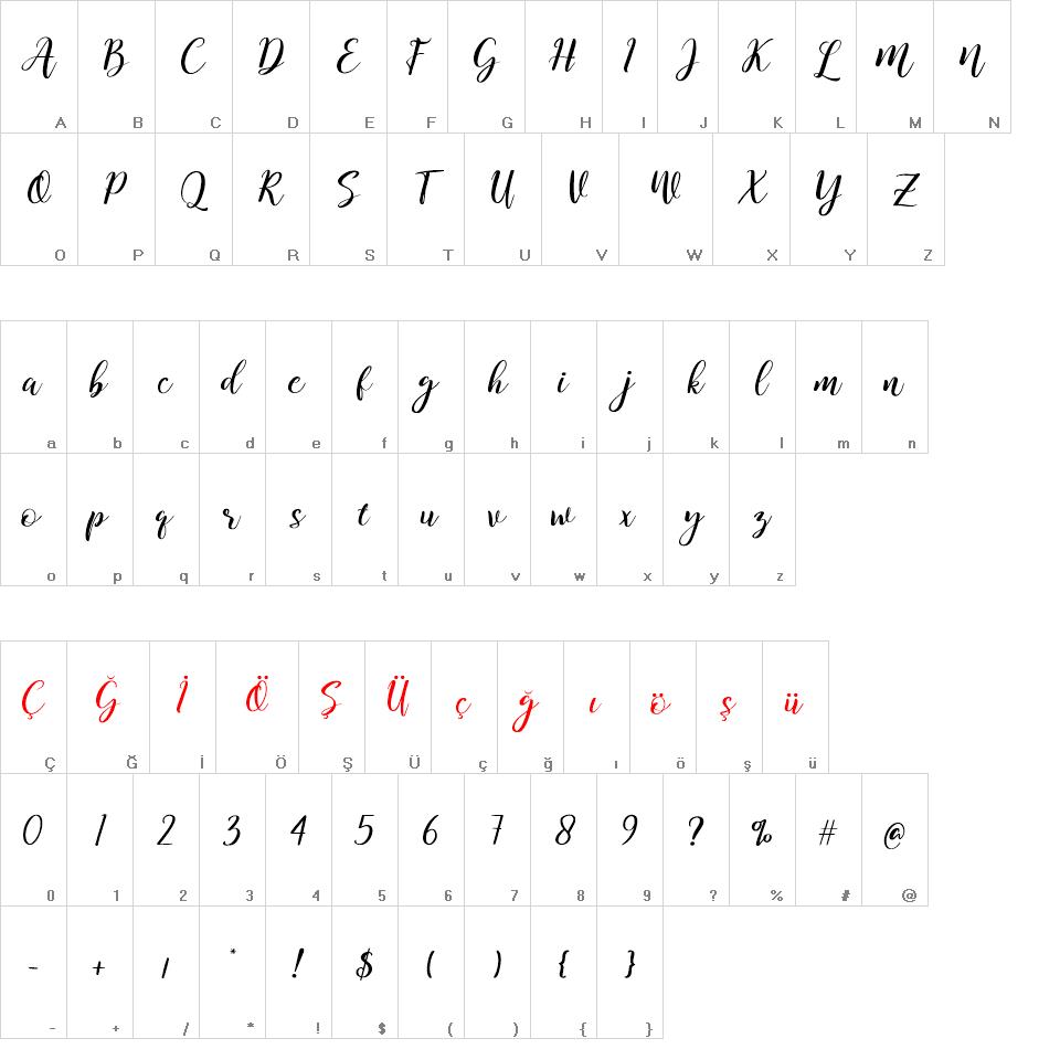 Kitahara Script font