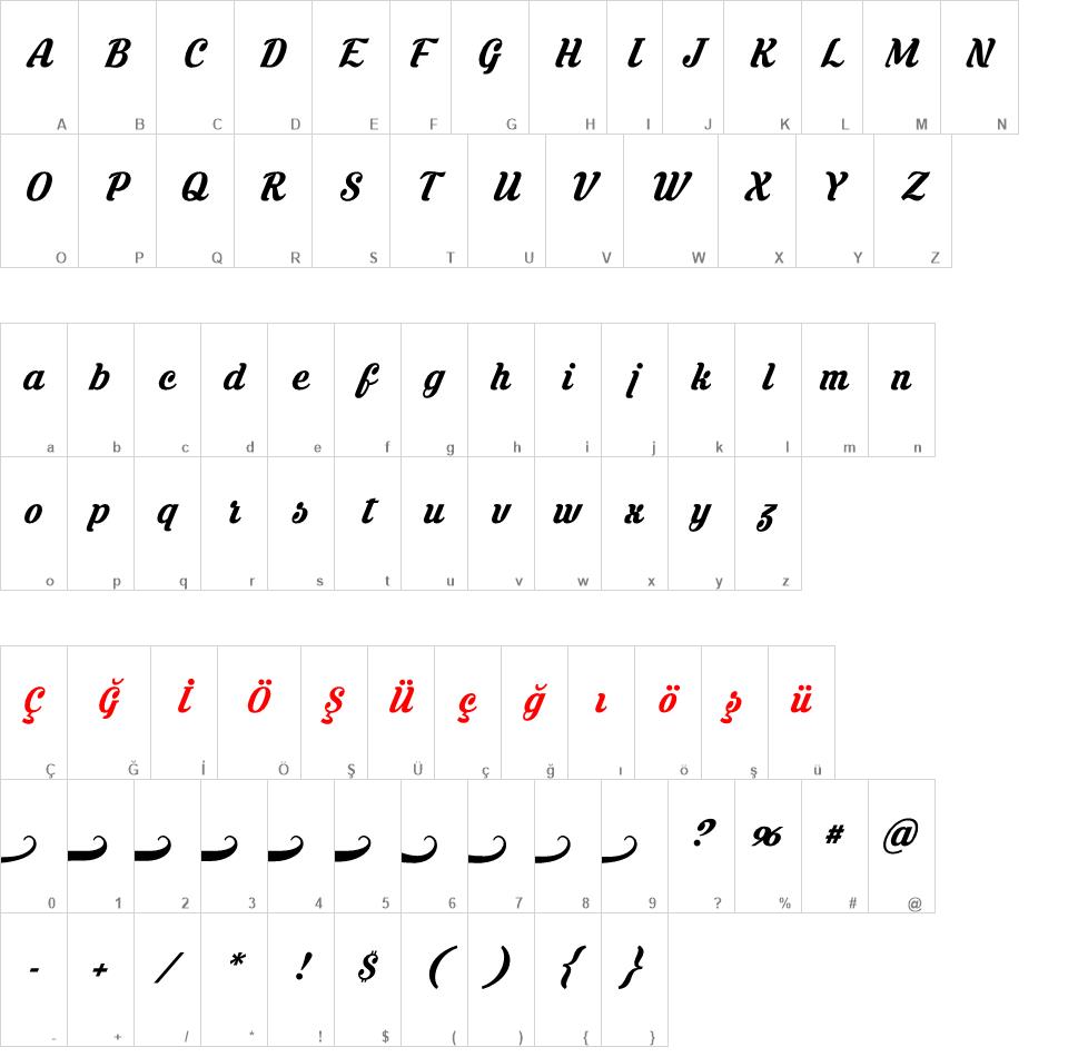 Krinkes  font