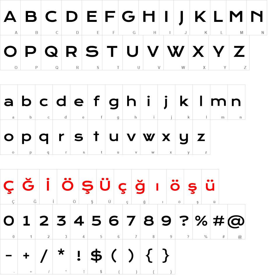 Krona One font