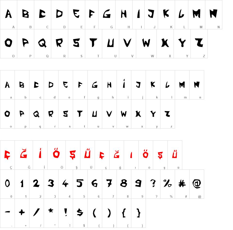 LBC Boom font