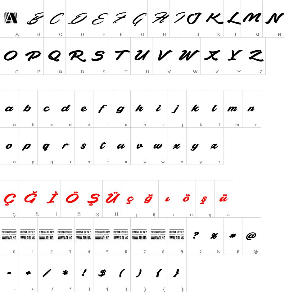 Le Film font