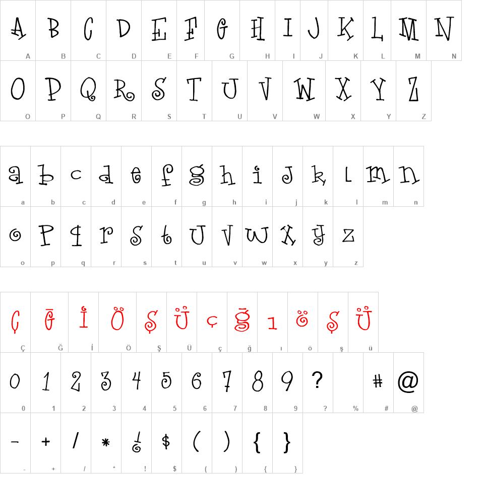 LoveLetters font