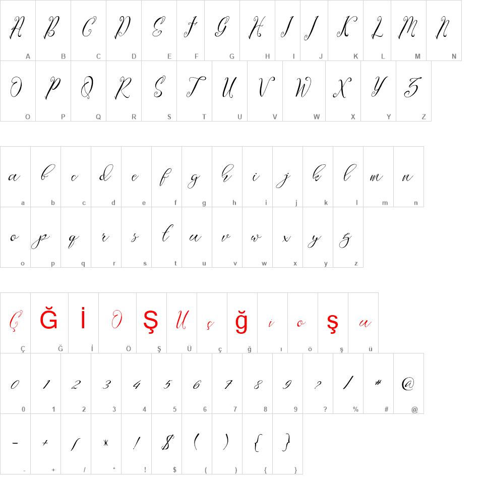 Lagena font