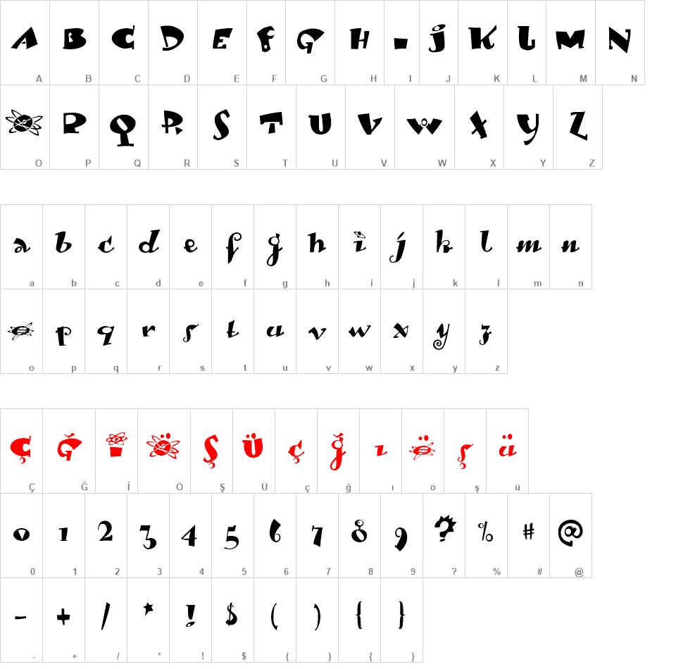 LambadaDexter font