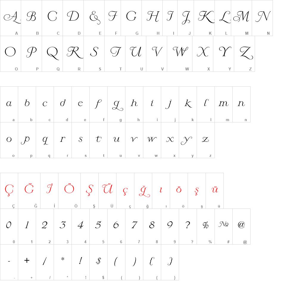 Larisa Script font