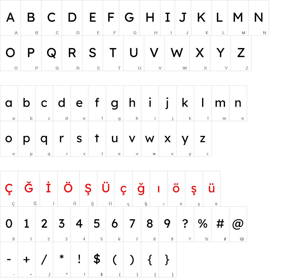 Lexend Deca font