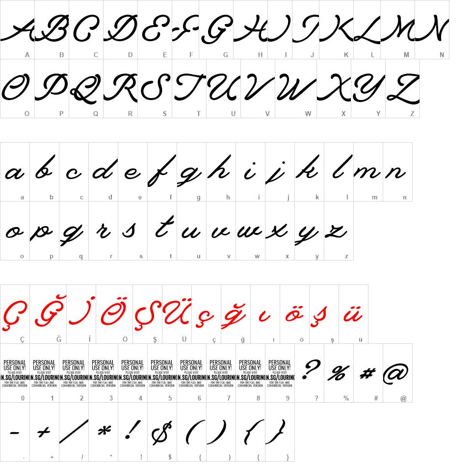 Lourino font