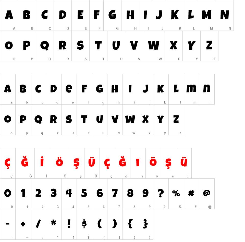 Luckiest Guy Font font