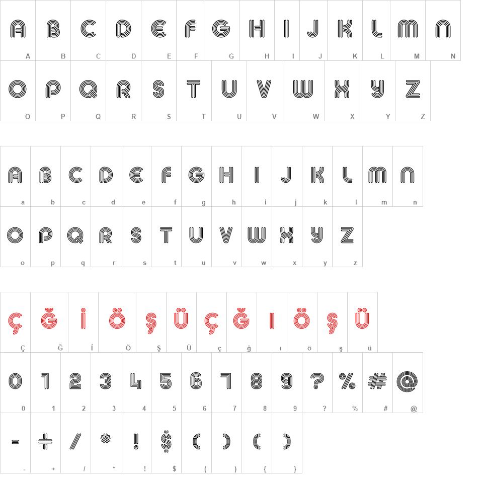 Maccos font