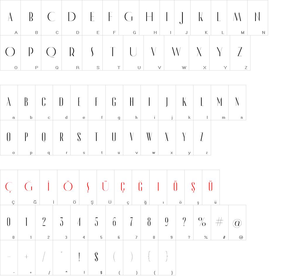 MADE Cannes font