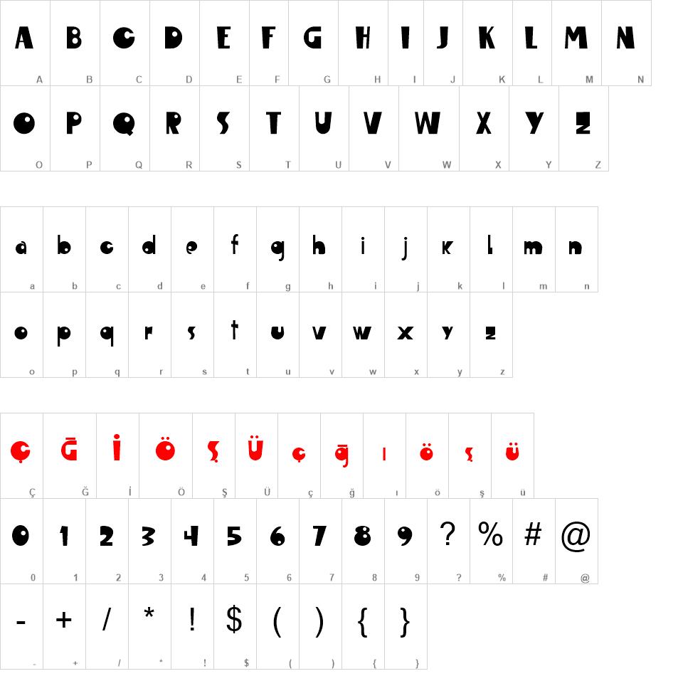 Maropawi Club font