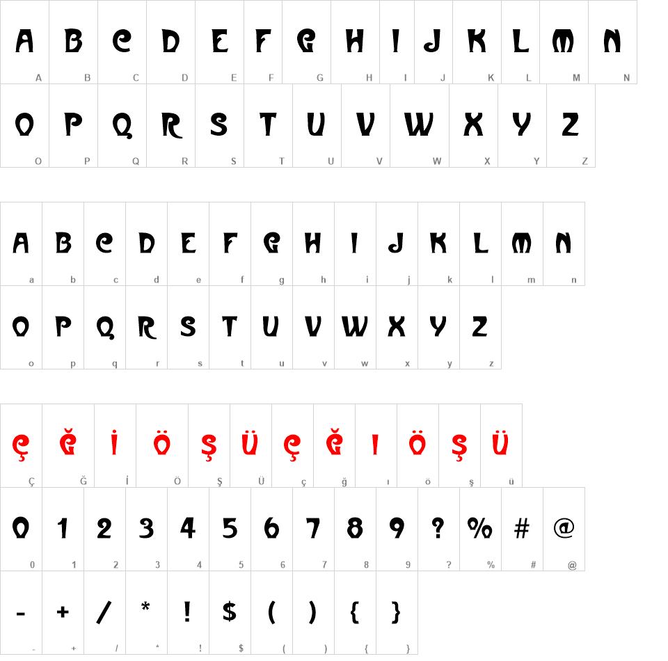 MetropolitainesD font
