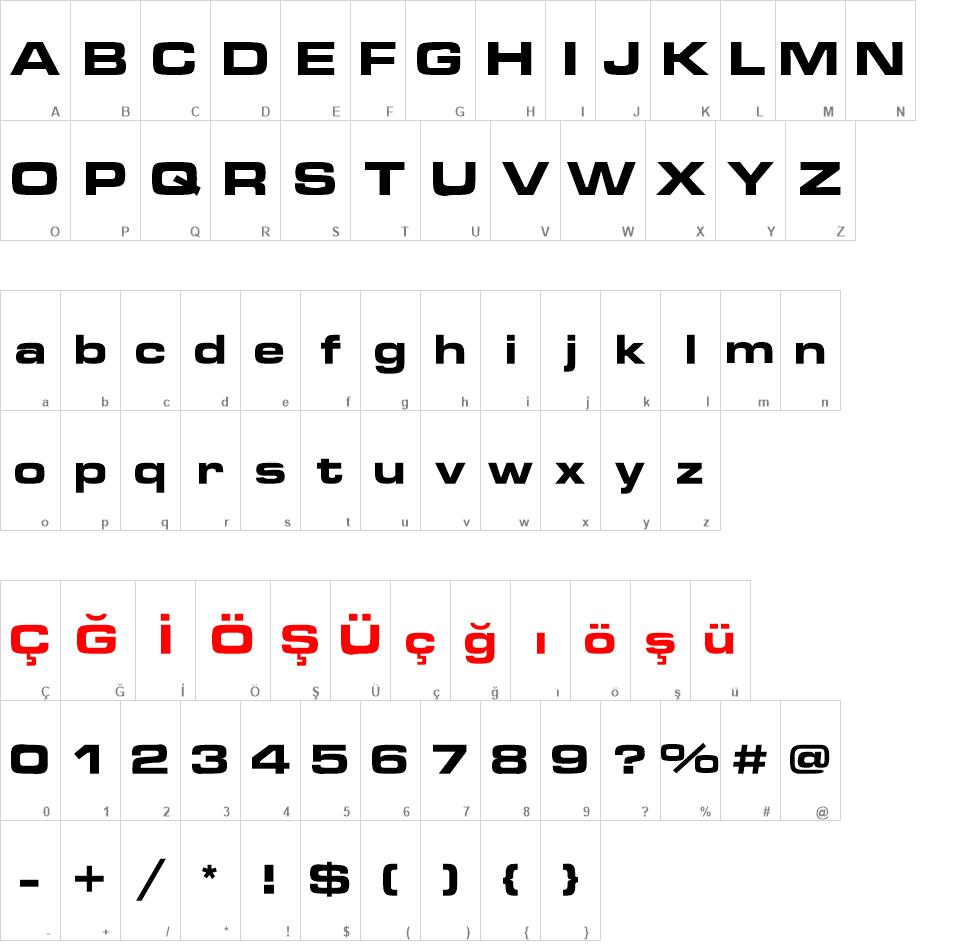 MicrogrammaDBolExt font