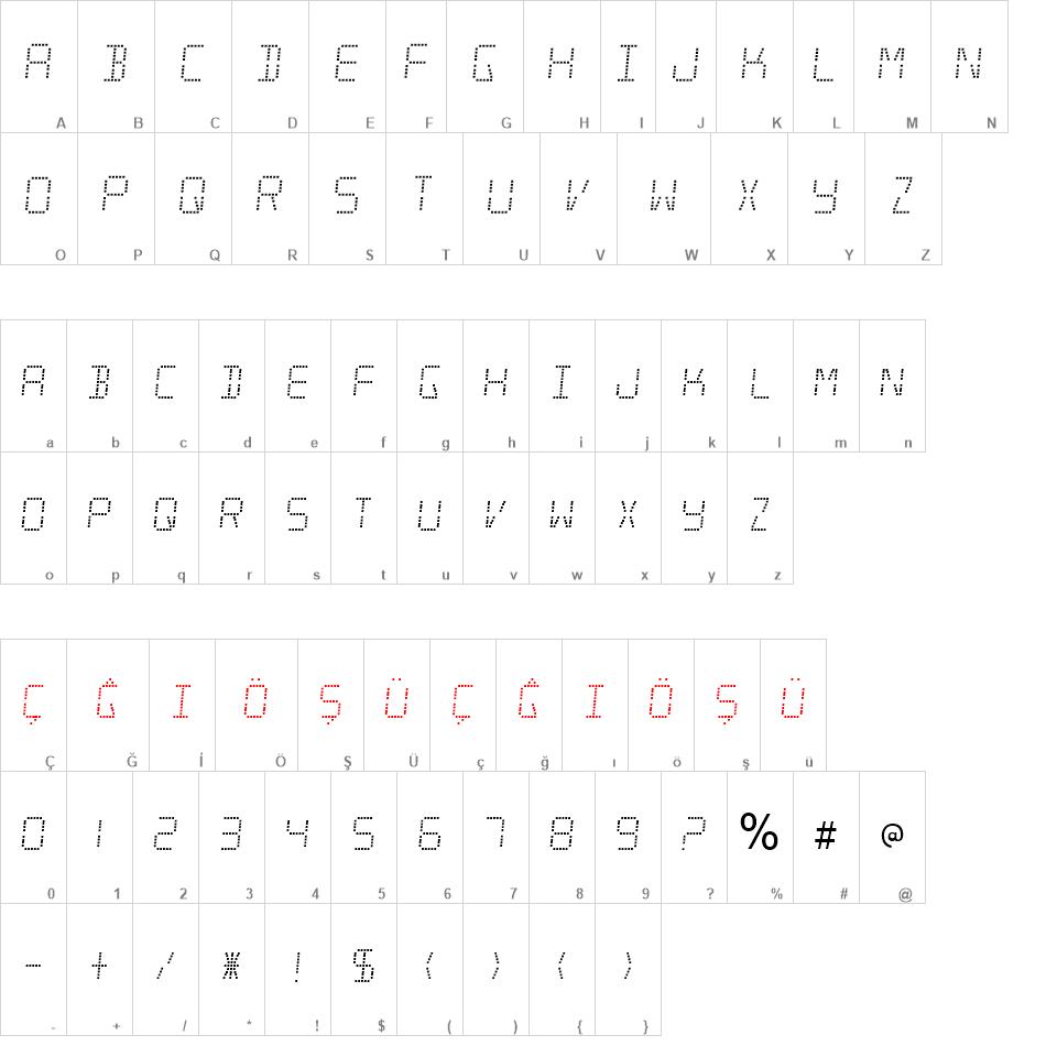 Minisystem font