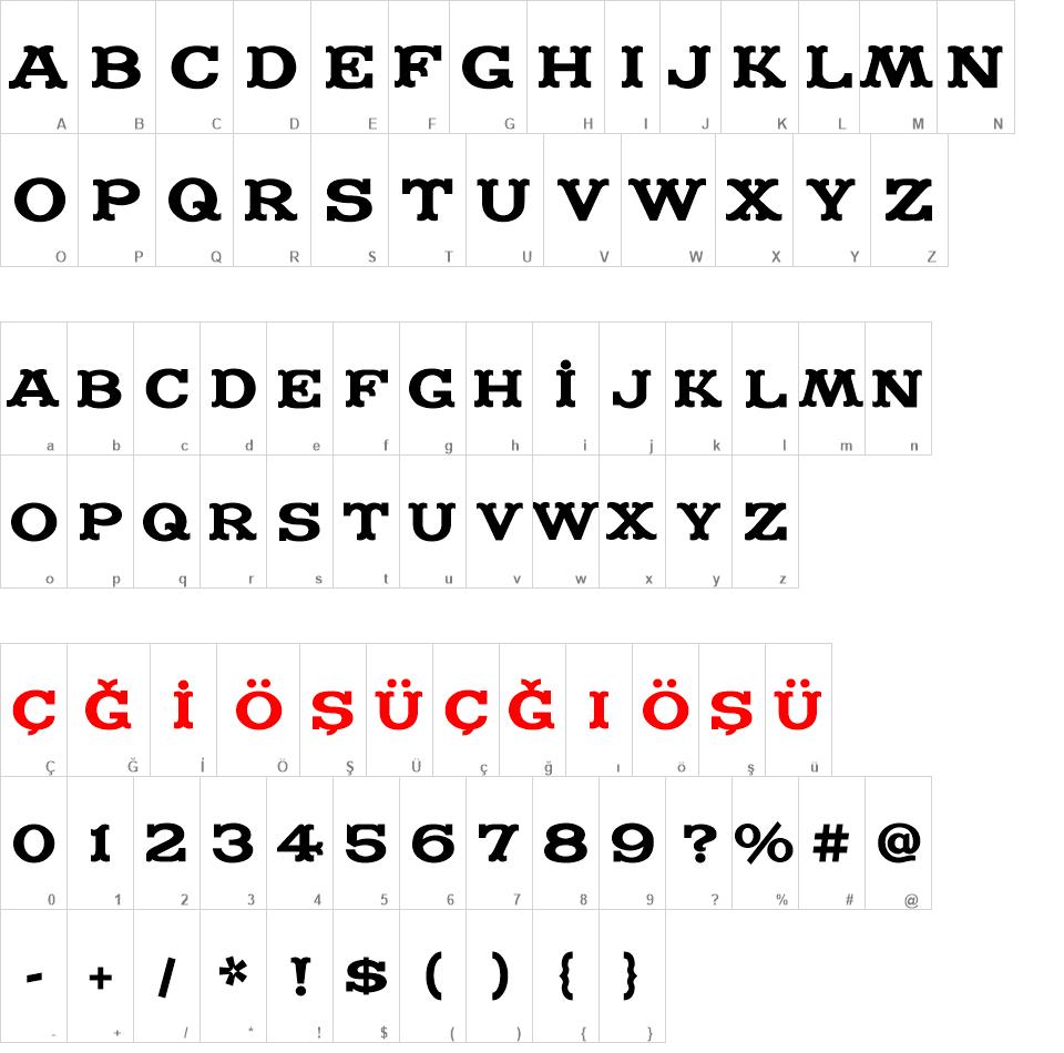 MADFONT Regular font