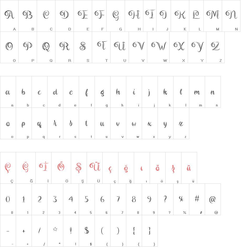 Magier Schrift font