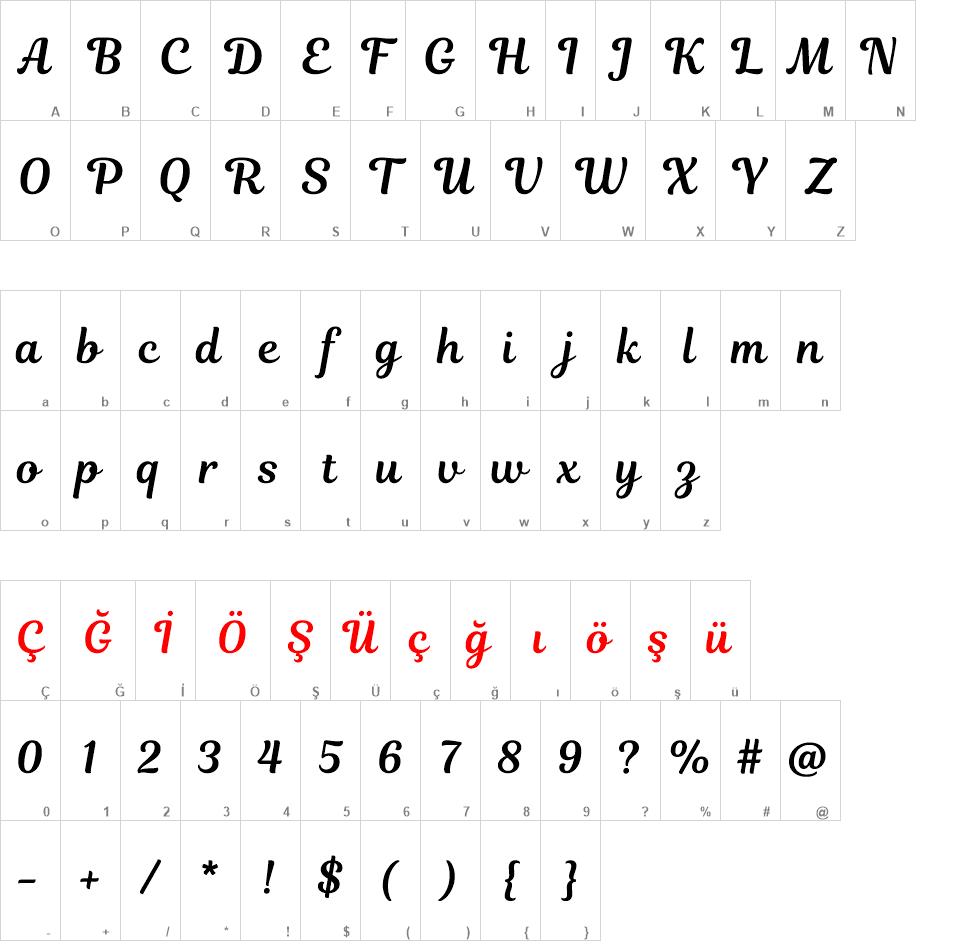 Magnolia Script font