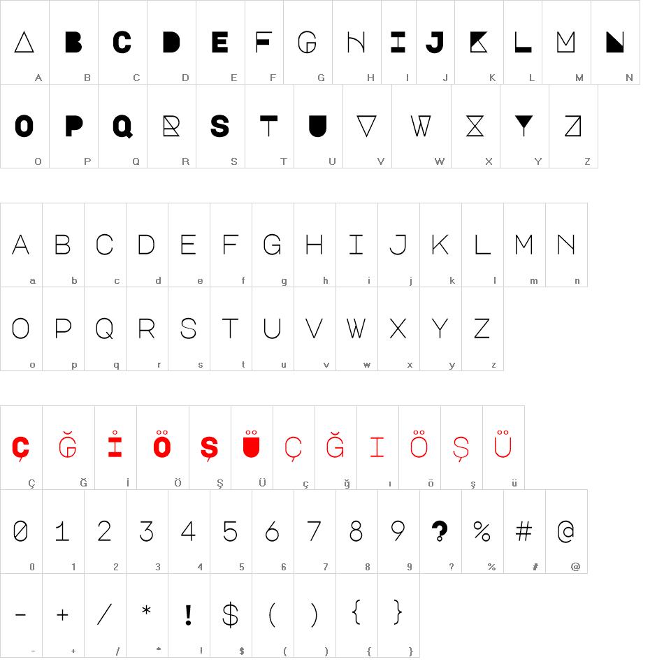 Major Mono Display font
