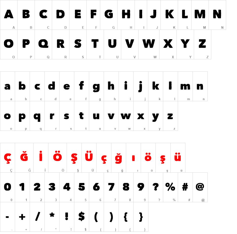 MATIZ font