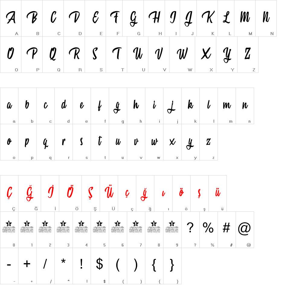 Mattisse font