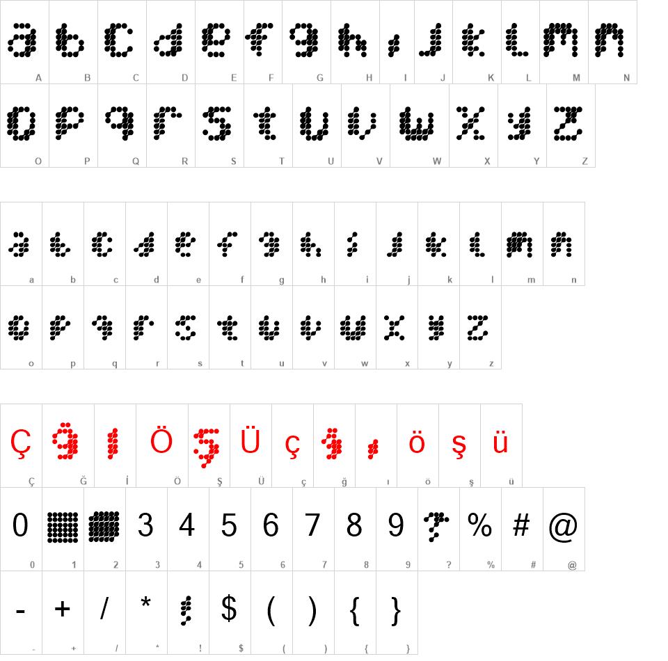 Mercury Blob font