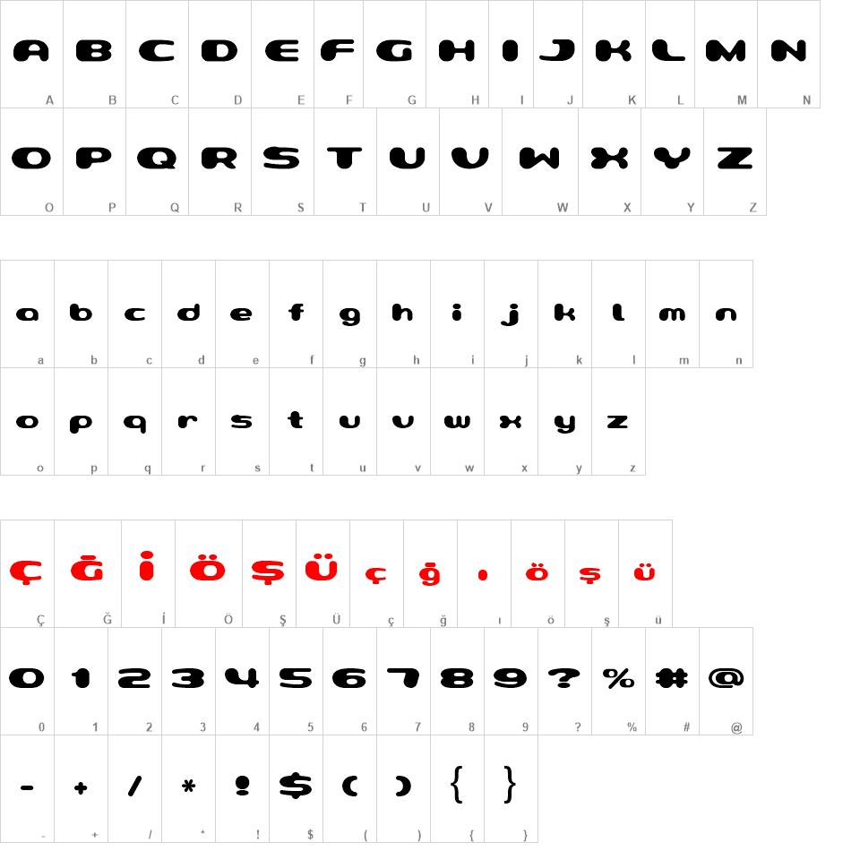 MilkyWell font