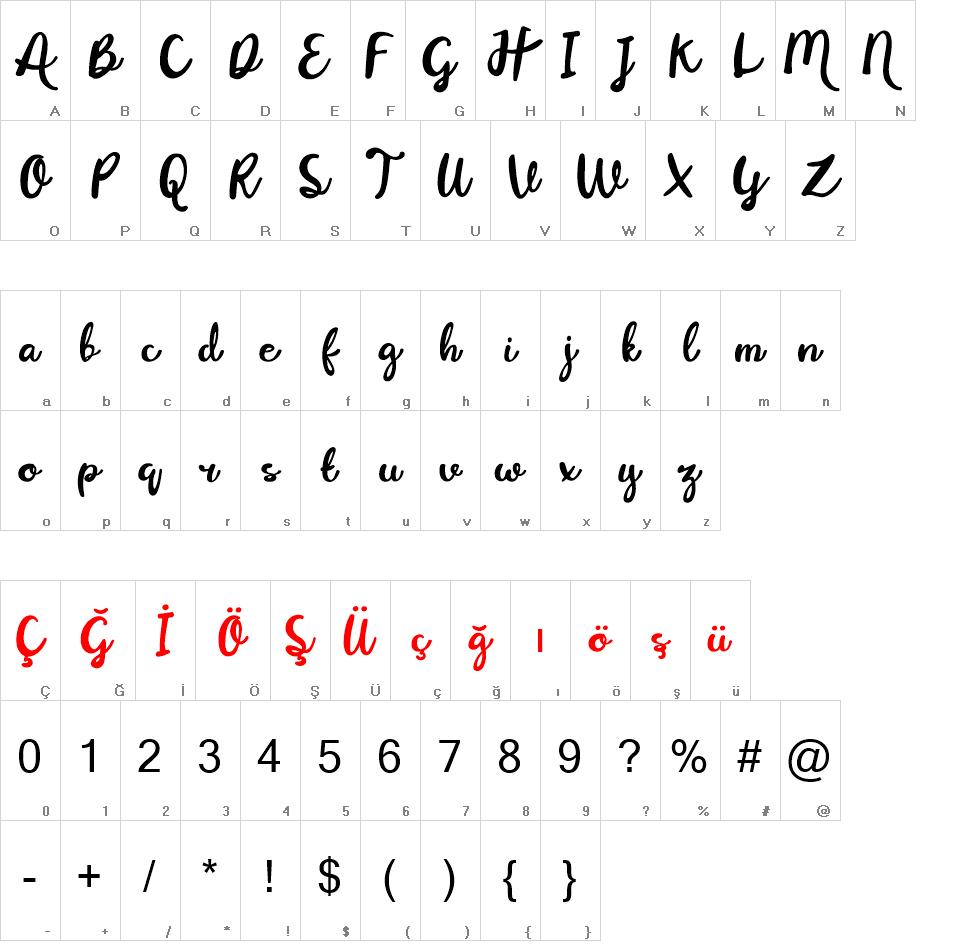 Mimitee font