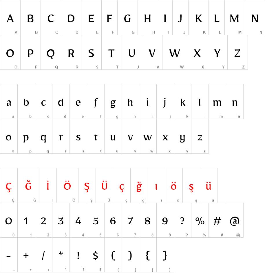 Mirza font