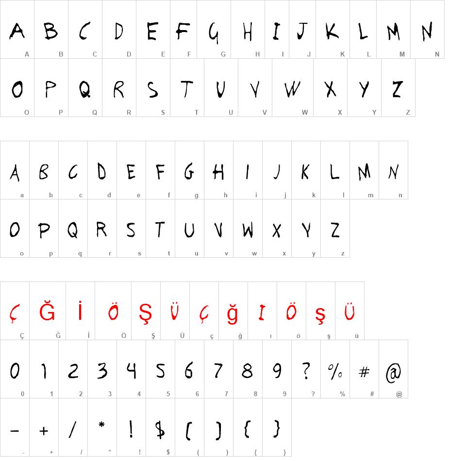 Moinho font