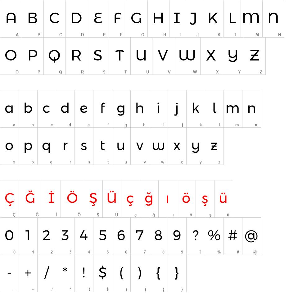 Montserrat Alternates font