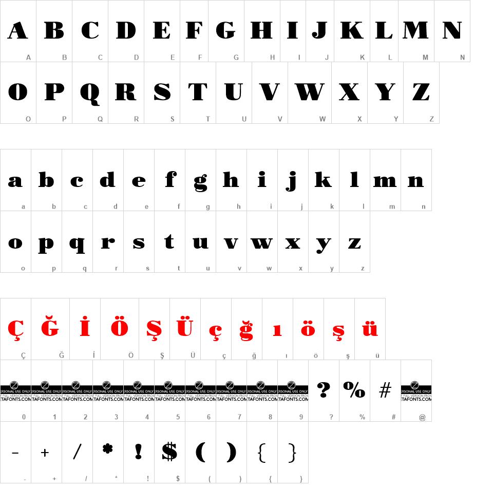 Morbodoni font