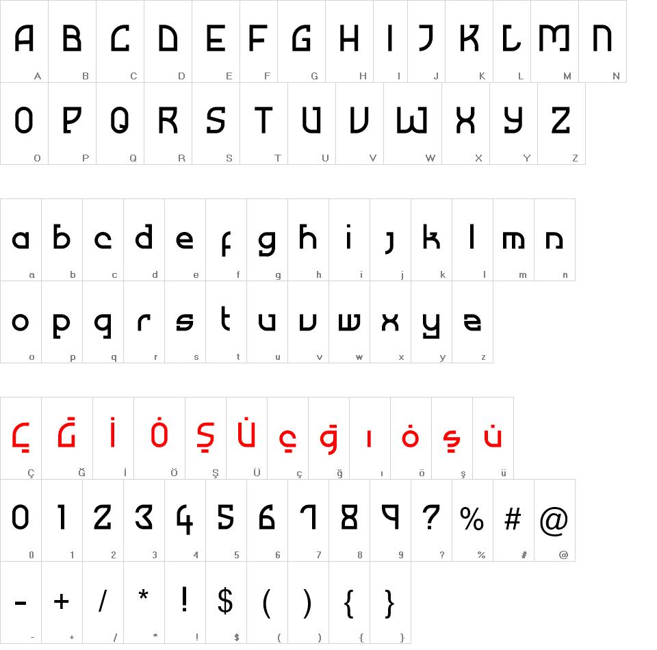  Mused font