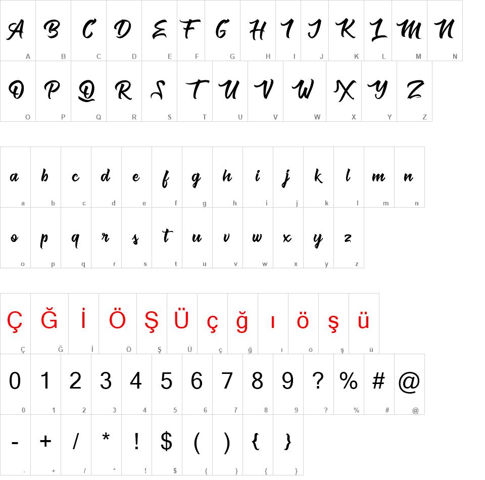 Muskaters font