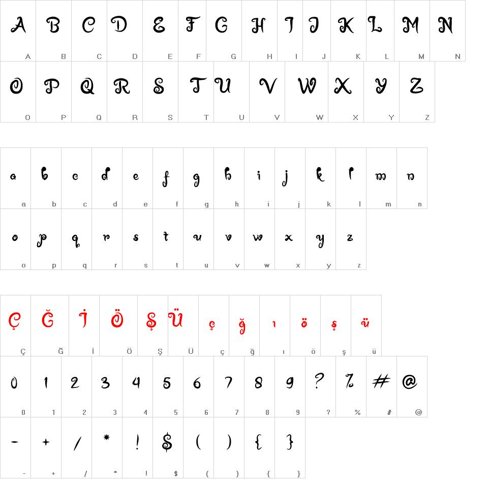 Mustoffa font