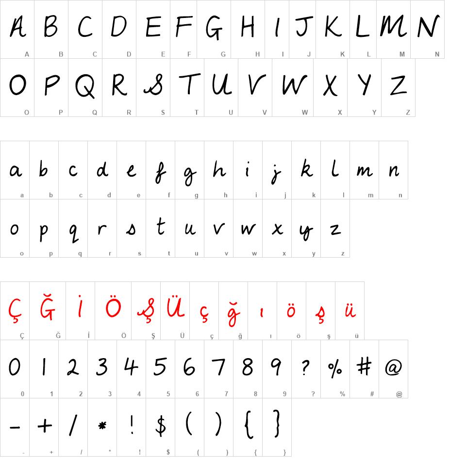 My Lucky Penny Font font