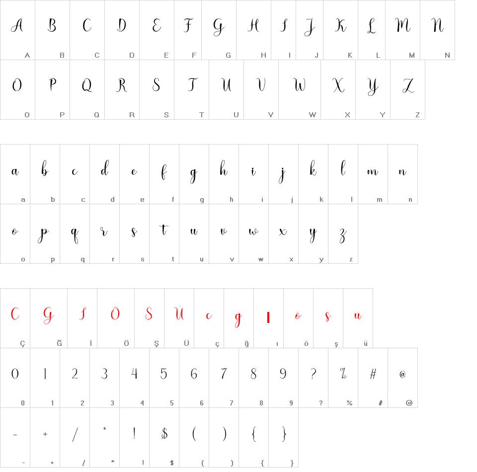  Nattalia font