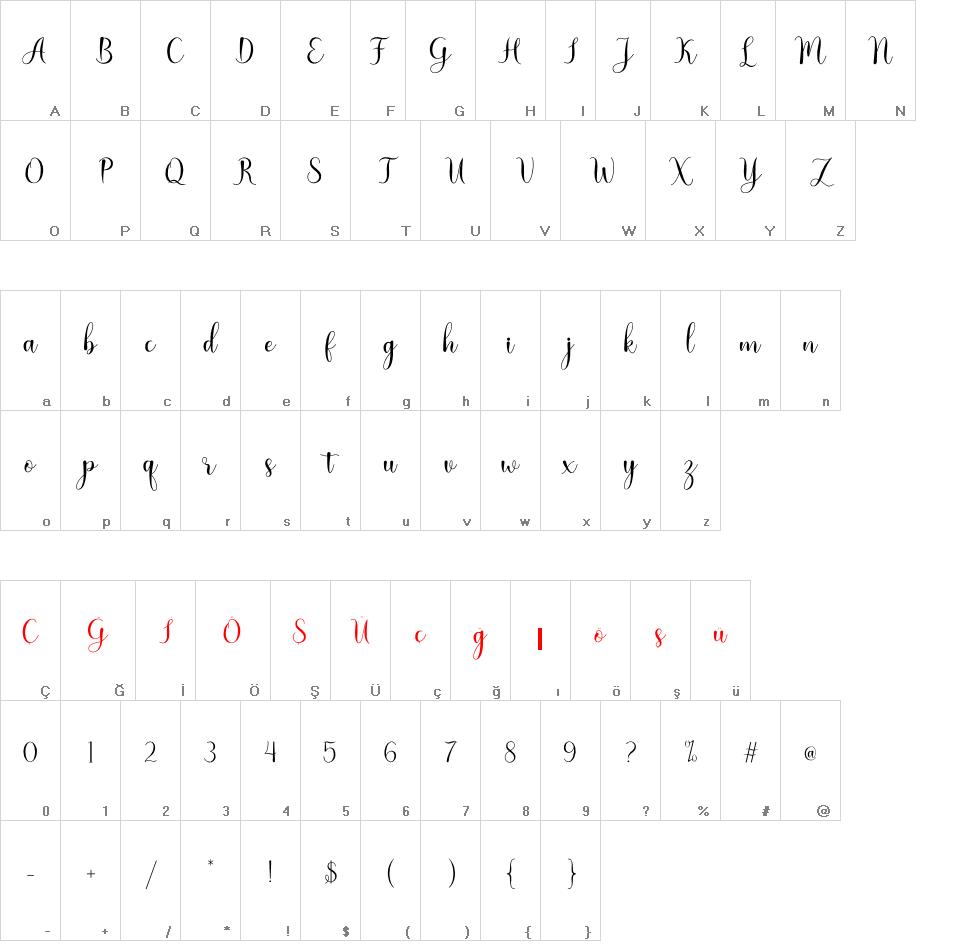  Nattalia font