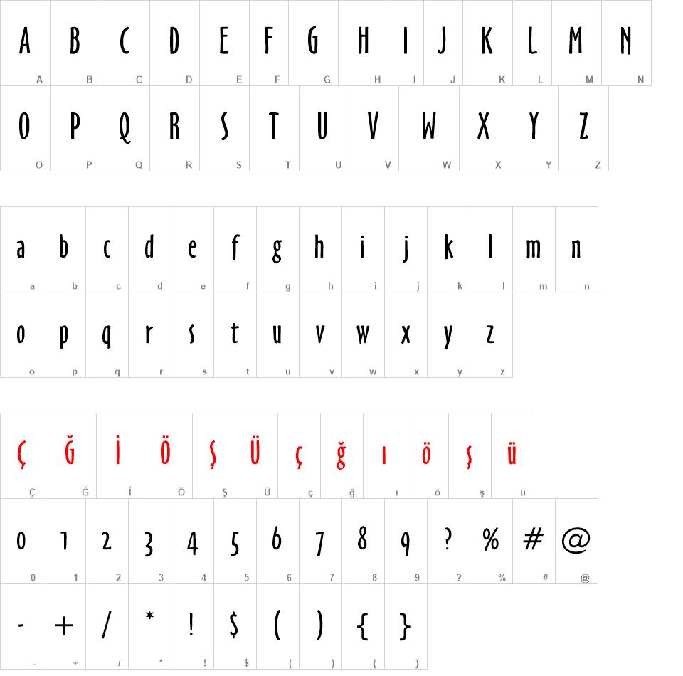OzHandicraft BT font