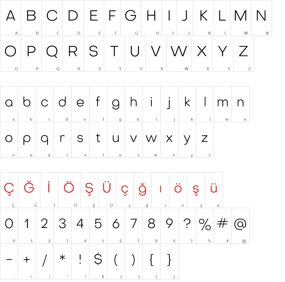 Octarine font