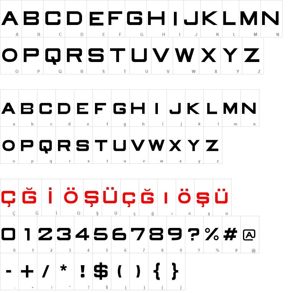 Old Republic font