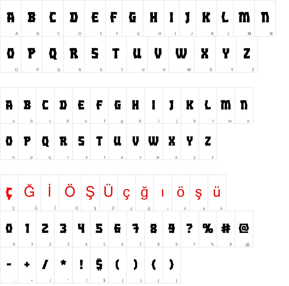 Orc Horde Family font