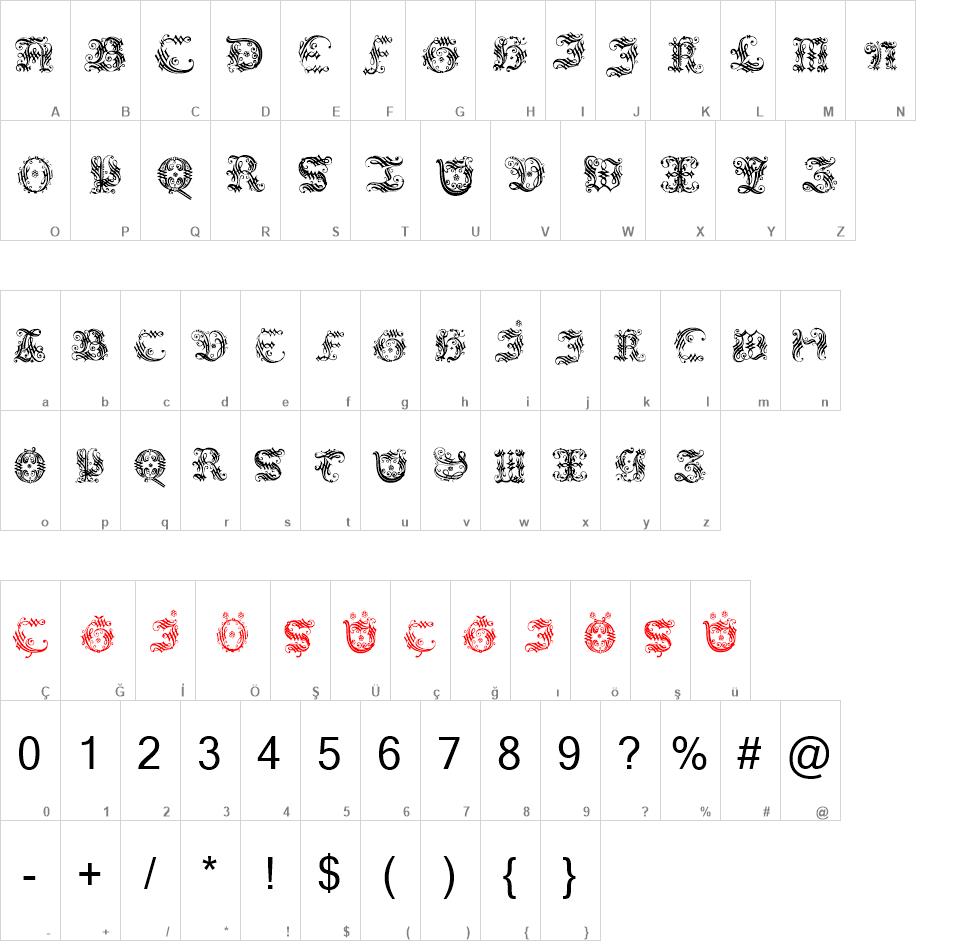 OrnamentalInitial font