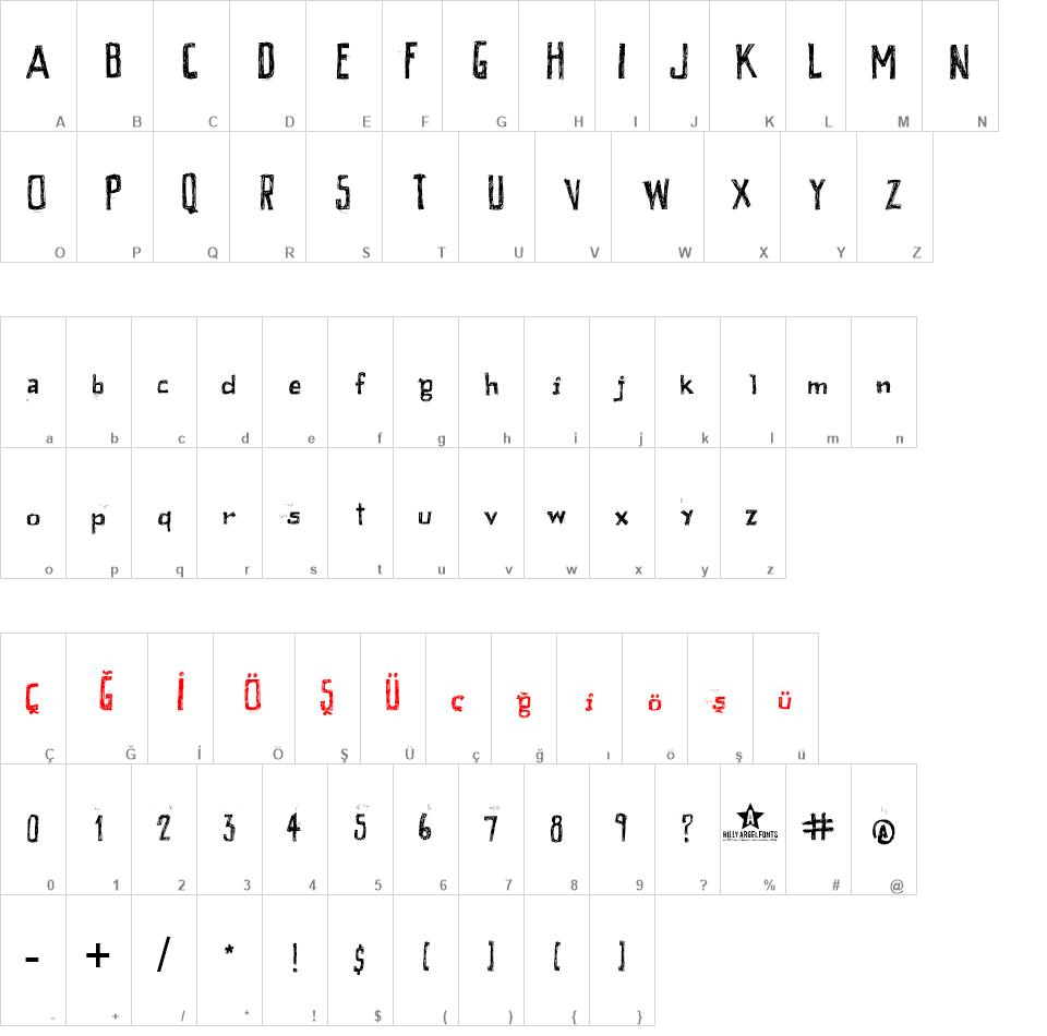 Peixe Frito font