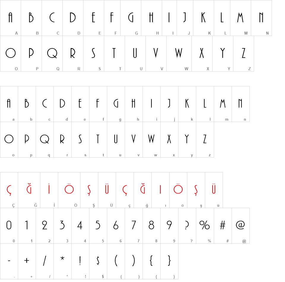 PlazaDReg font